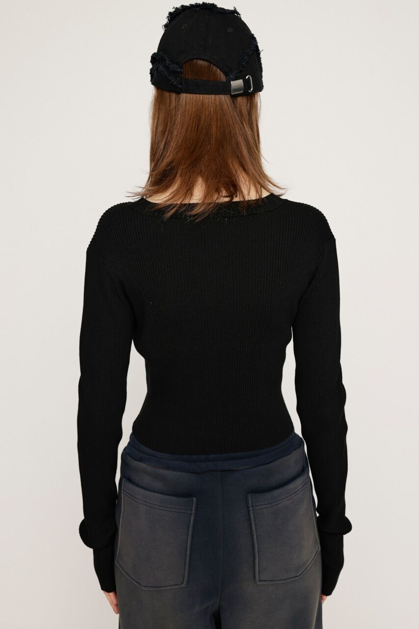 SLY「BASIC RIB トップス」|ニット・セーター|