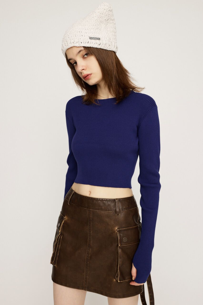 SLY「BASIC RIB トップス」|ニット・セーター|