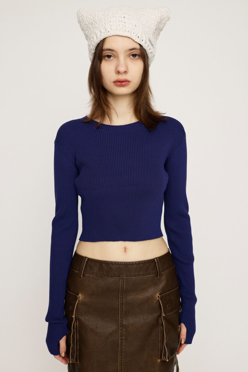 SLY「BASIC RIB トップス」|ニット・セーター|