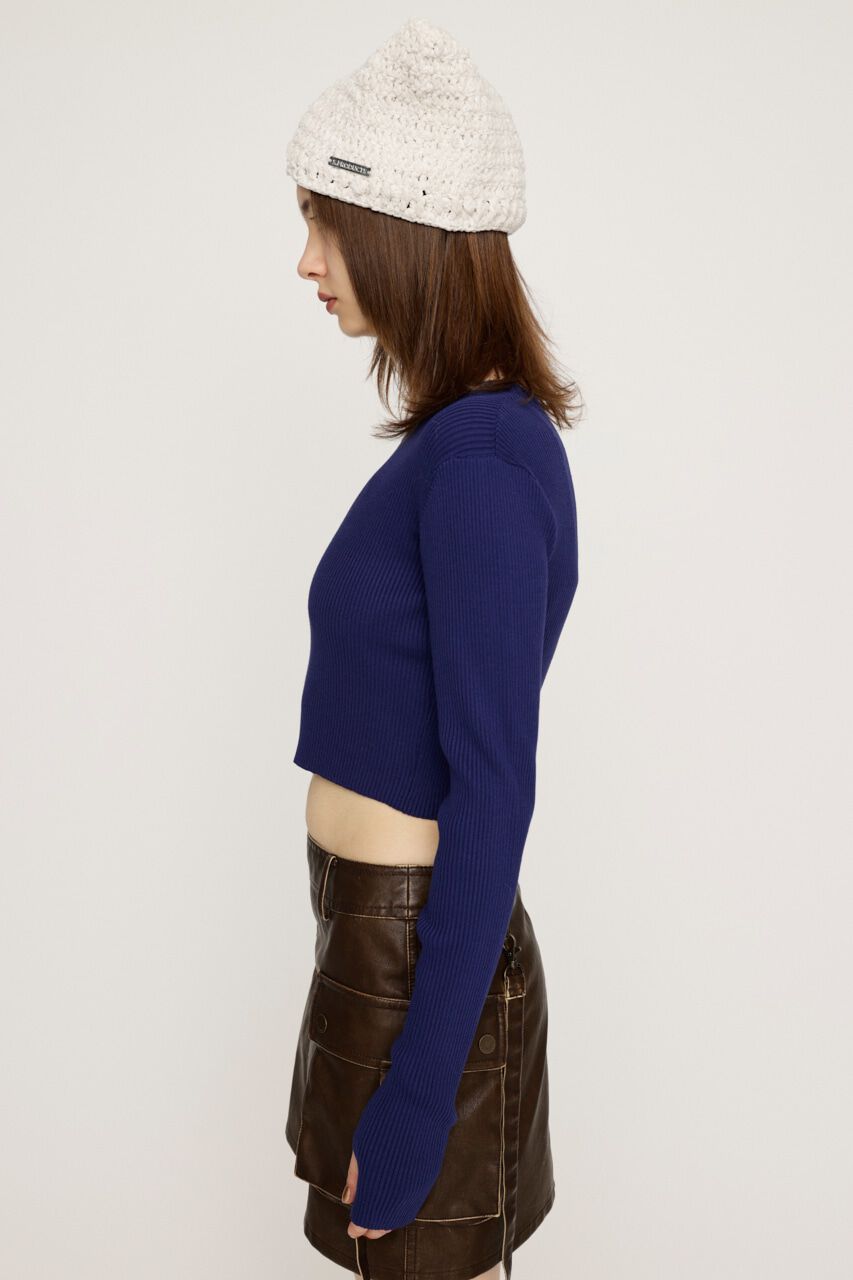 SLY「BASIC RIB トップス」|ニット・セーター|