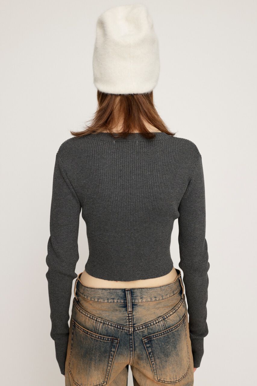 SLY「BASIC RIB トップス」|ニット・セーター|