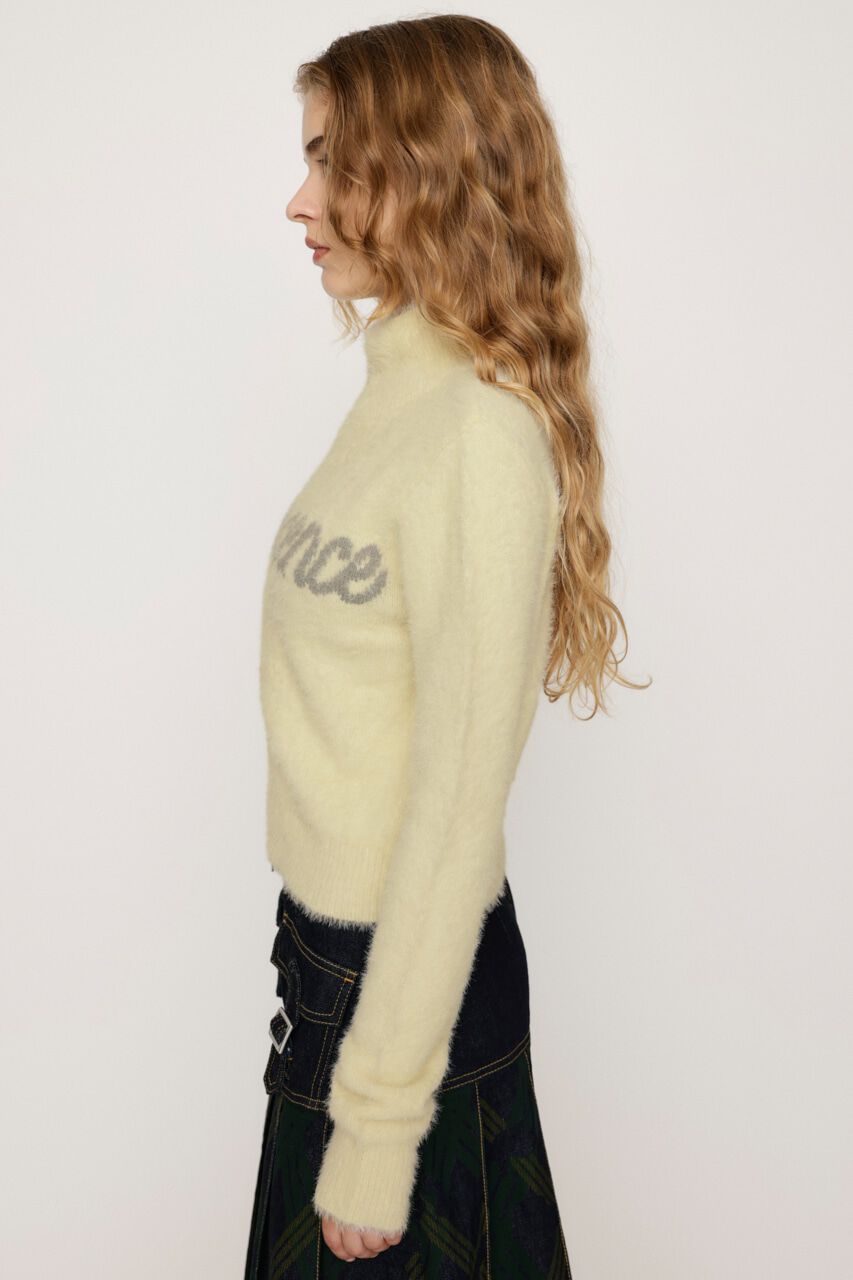 SLY「ZIP UP JQ LOGO トップス」|ニット・セーター|