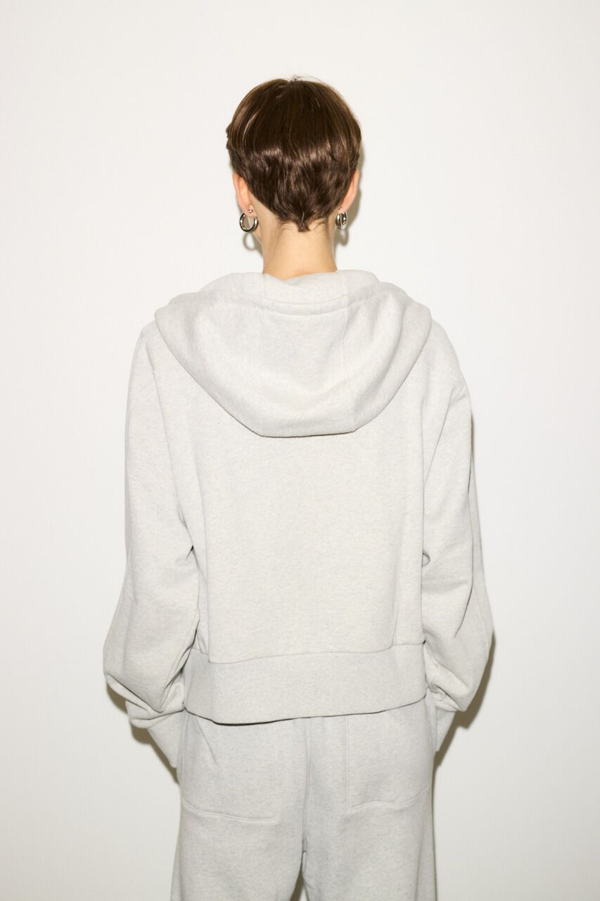 SLY「HALF ZIP COTTON SW HOODIE」|パーカー|