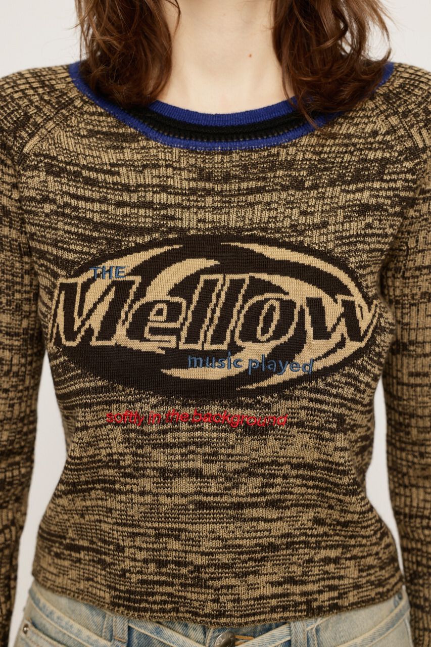 SLY「MELANGE LOGO JQ トップス」|ニット・セーター|