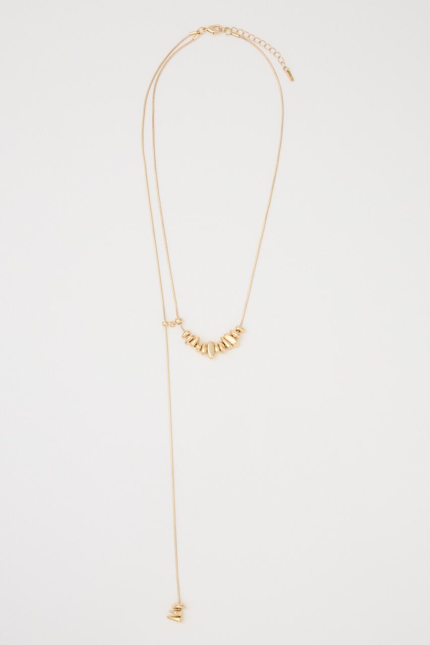 SLY「METAL BEADS LONG ネックレス」|ネックレス|GLD