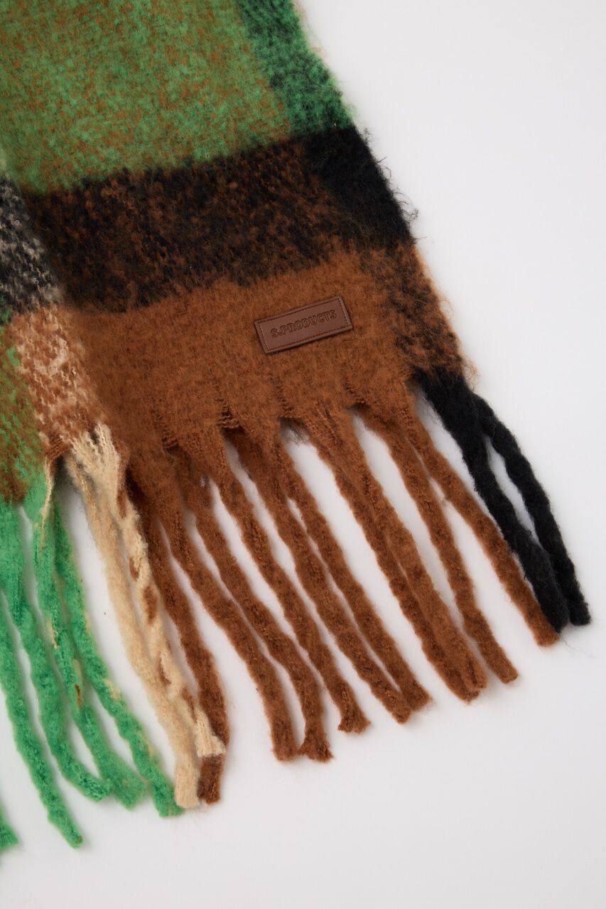 SLY「SHAGGY CHECK マフラー」|その他|