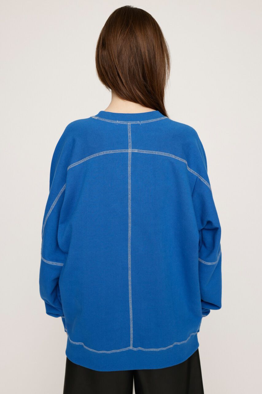 SLY「BI COLOR STITCH SW トップス」|Tシャツ・カットソー|