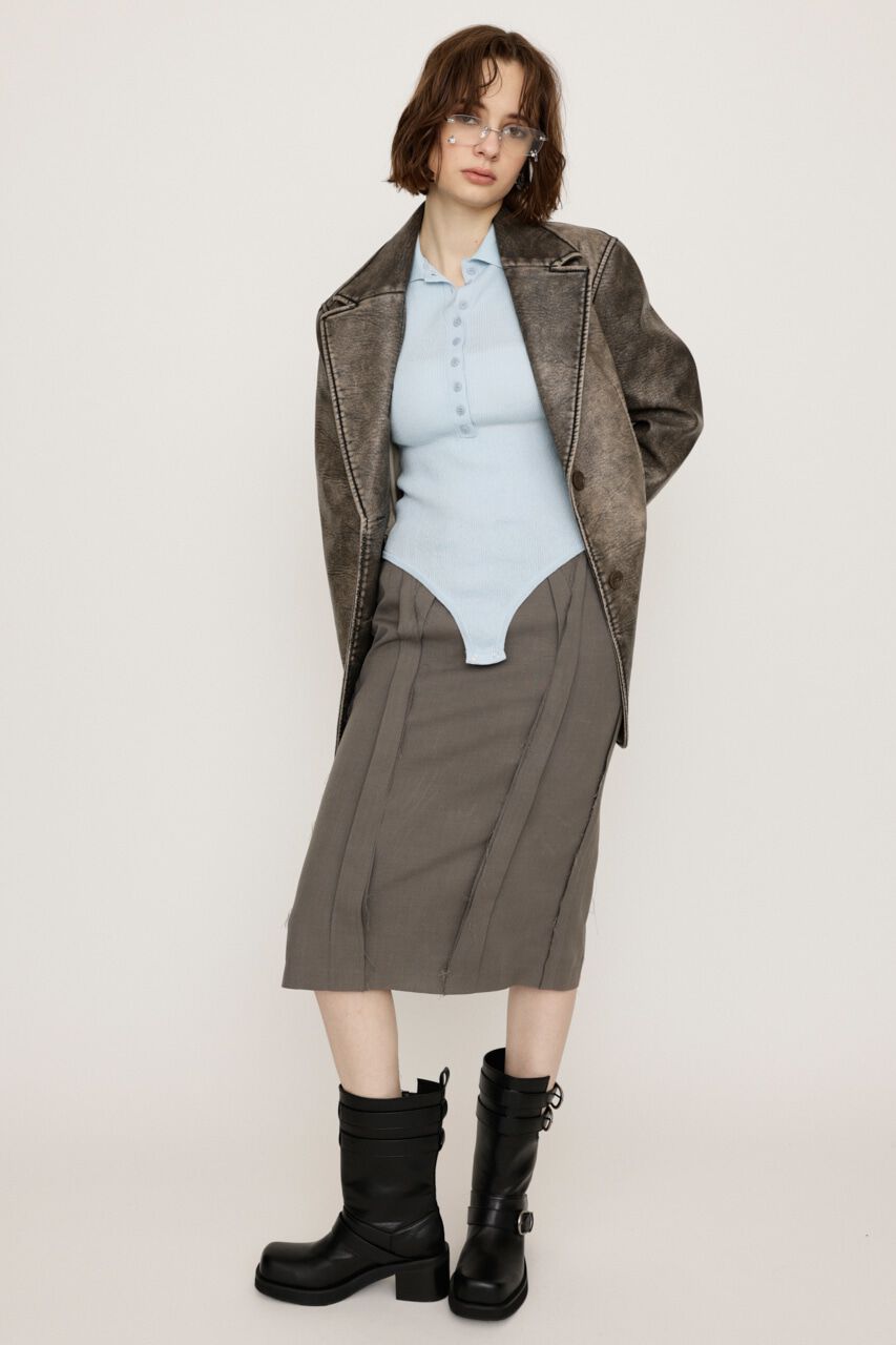 SLY「CUT OUT ILINE スカート」|スカート|