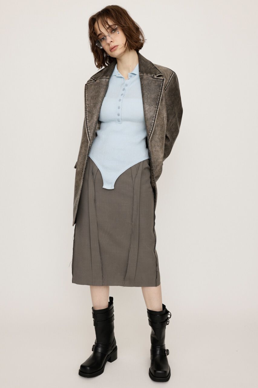 SLY「CUT OUT ILINE スカート」|スカート|