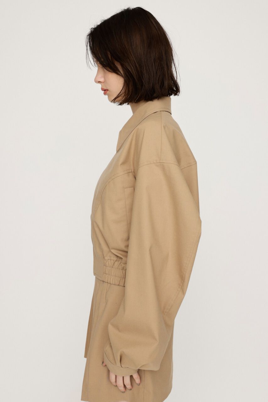 SLY「FRONT ZIP CROP ブルゾン」|ブルゾン・スタジャン|