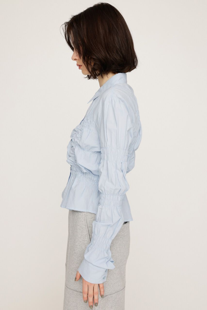 SLY「RANDOM SHIRRING トップス」|シャツ・ブラウス|