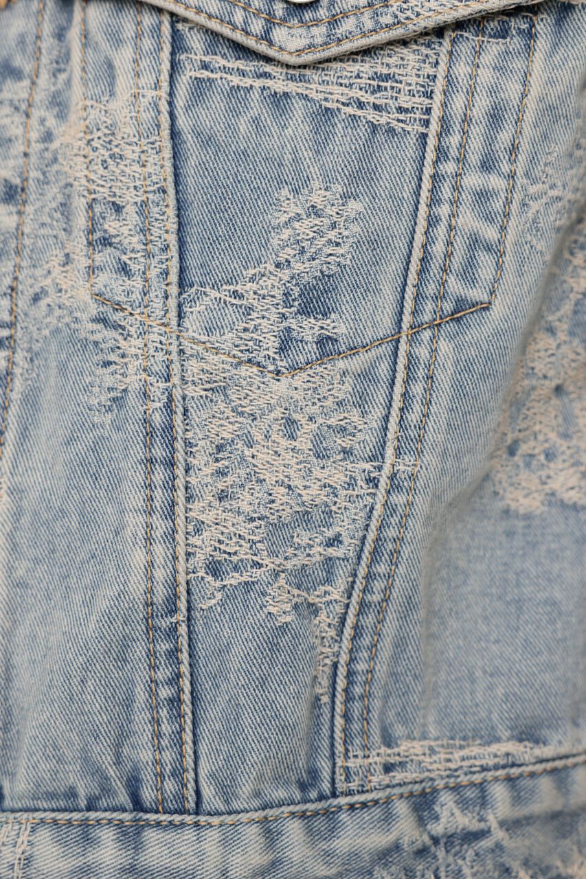 SLY「JQ DENIM SHORT ジャケット」|デニムジャケット|