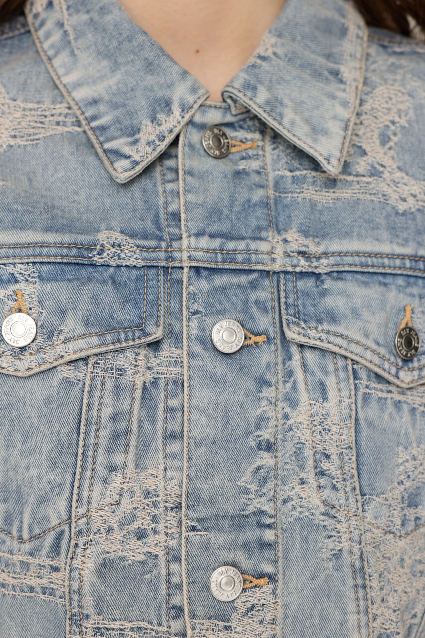 SLY「JQ DENIM SHORT ジャケット」|デニムジャケット|