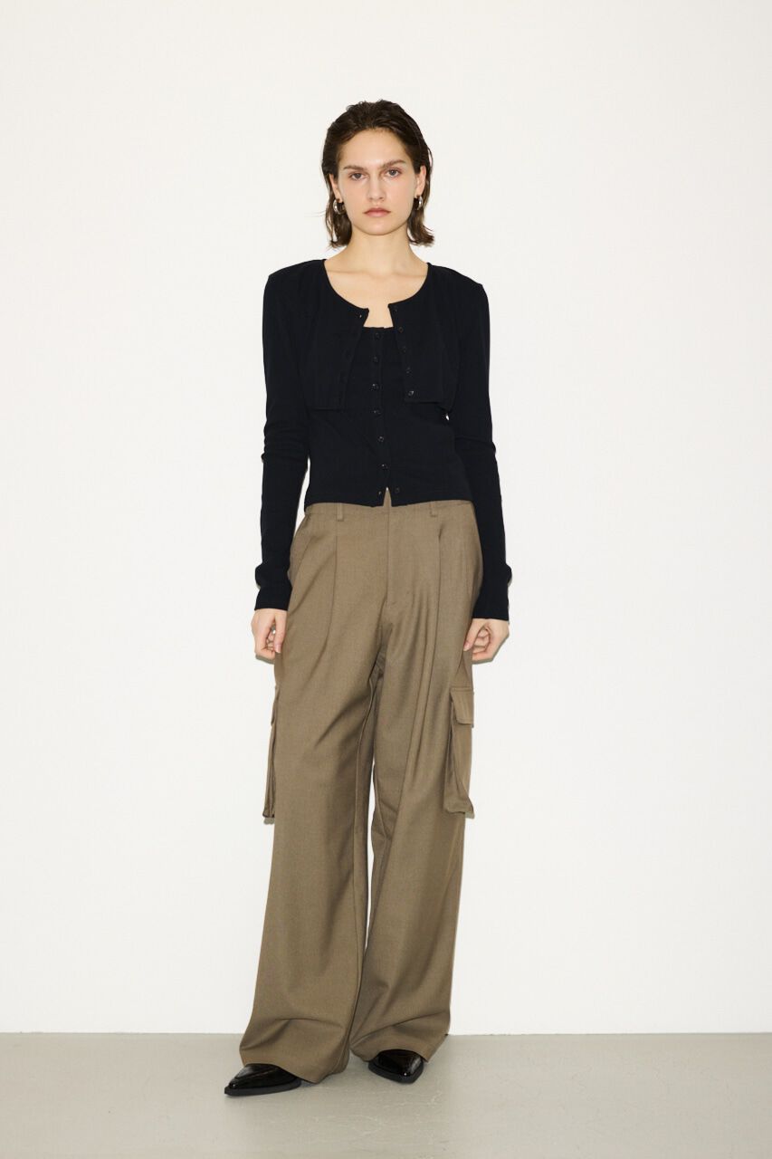 SLY「2P BUTTON L／S カーディガン」|カーディガン|