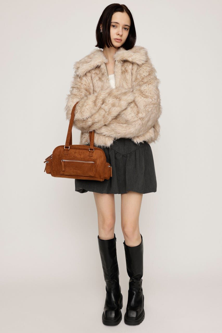 SLY「BIG COLLAR FUR S／コート」|その他|