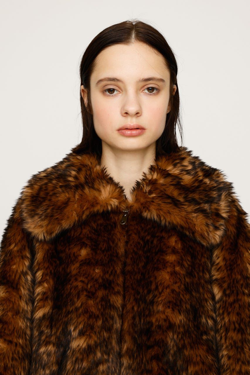 SLY「BIG COLLAR FUR S／コート」|その他|