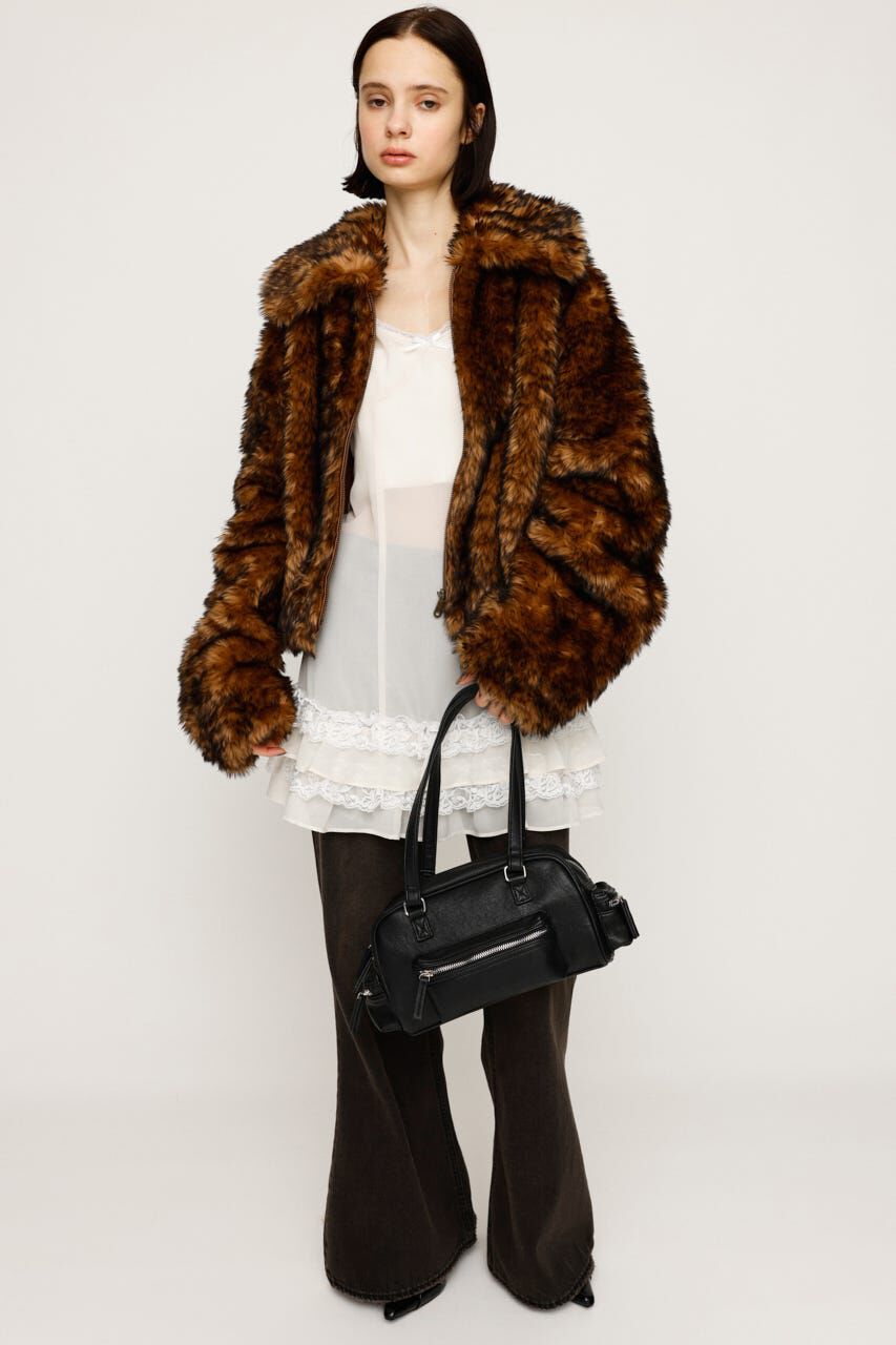 SLY「BIG COLLAR FUR S／コート」|その他|