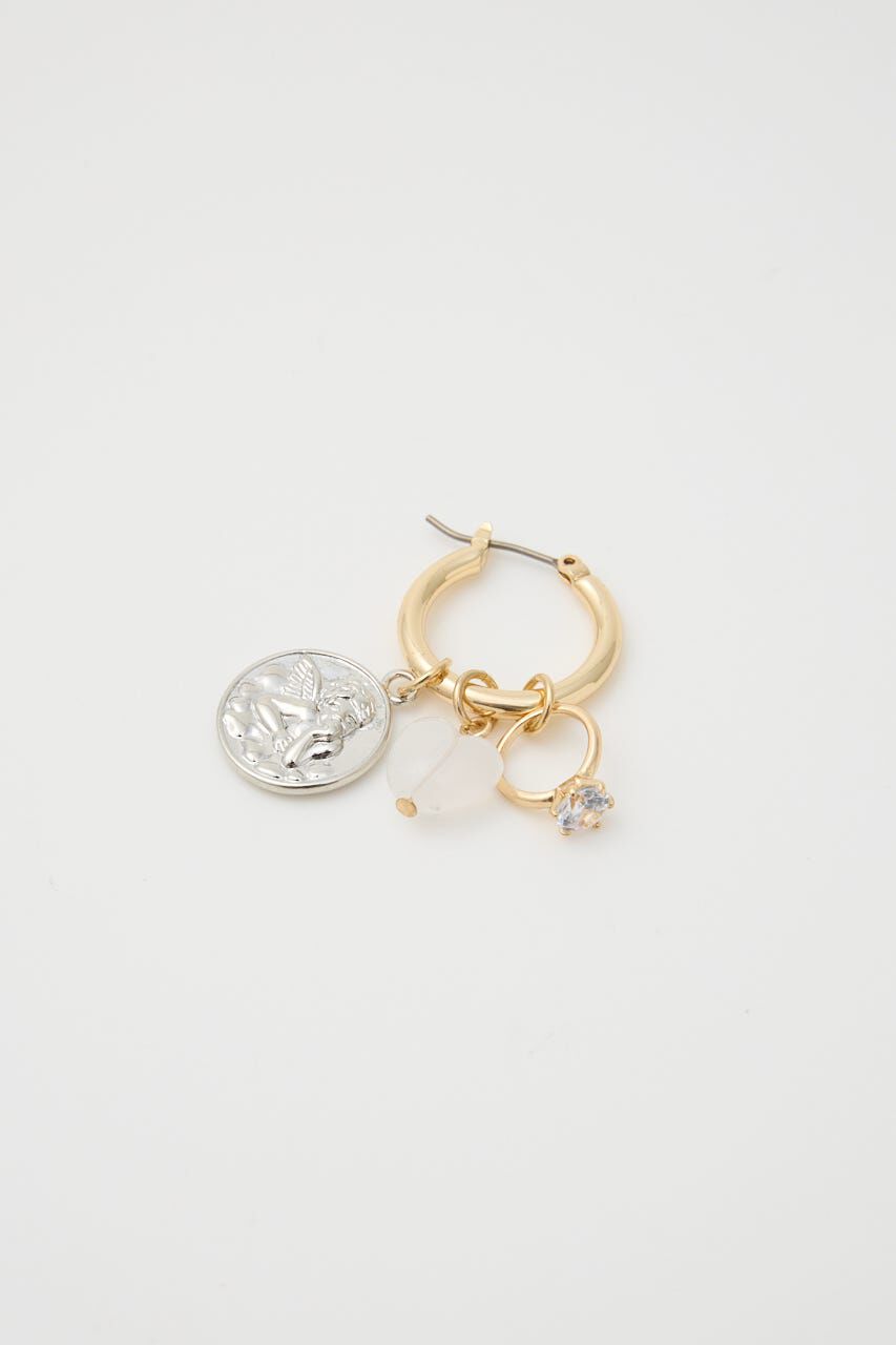 SLY「HOOP CHARM ピアス」|ピアス|