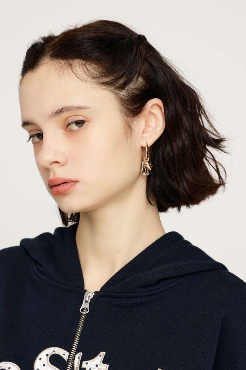 SLY「HOOP CHARM ピアス」|ピアス|