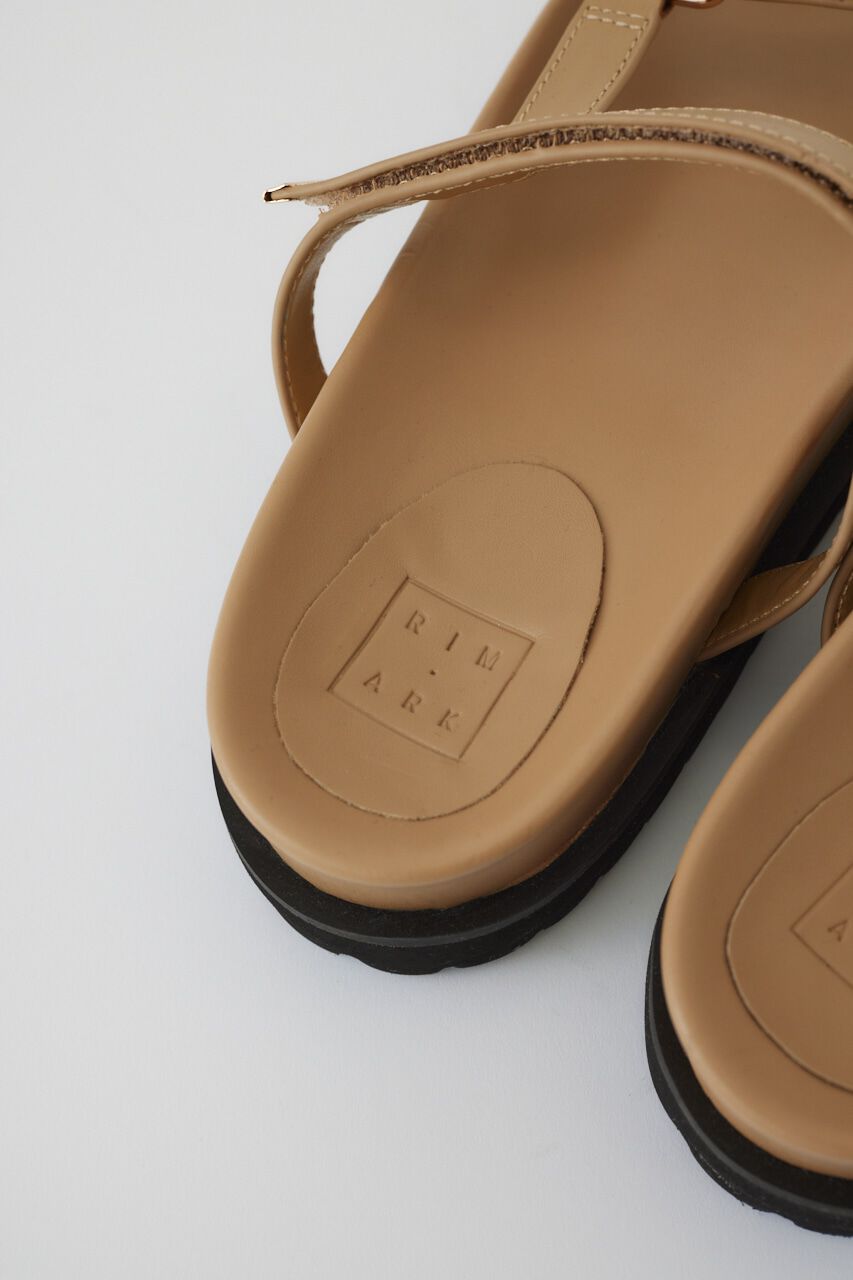 RIM.ARK 「Rubber sole strap sandal」|サンダル|