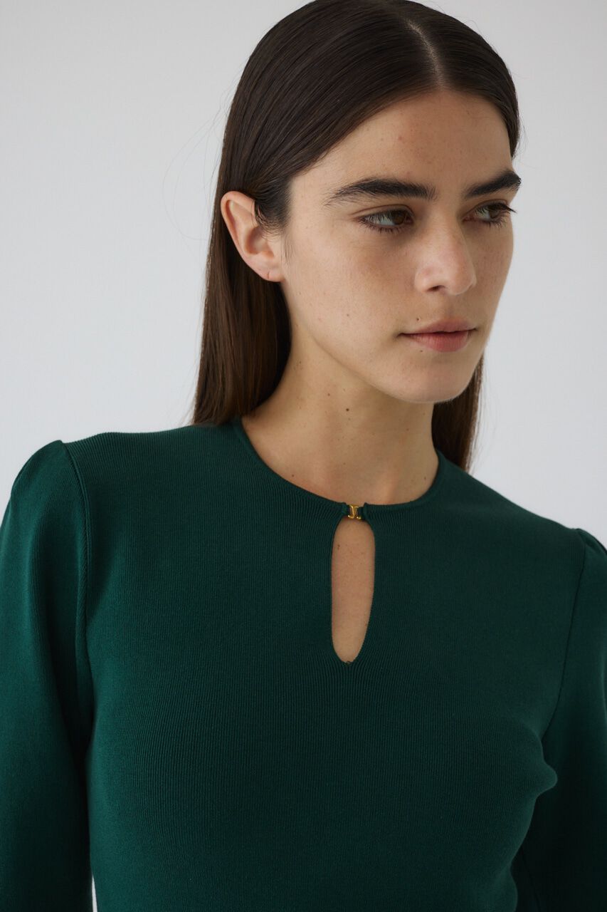 RIM.ARK 「Hook slim knit tops」|ニット・セーター|D/GRN3