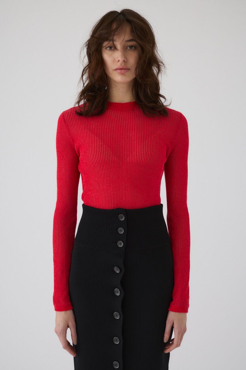 RIM.ARK 「Surface feel L/S tops」|ニット・セーター|