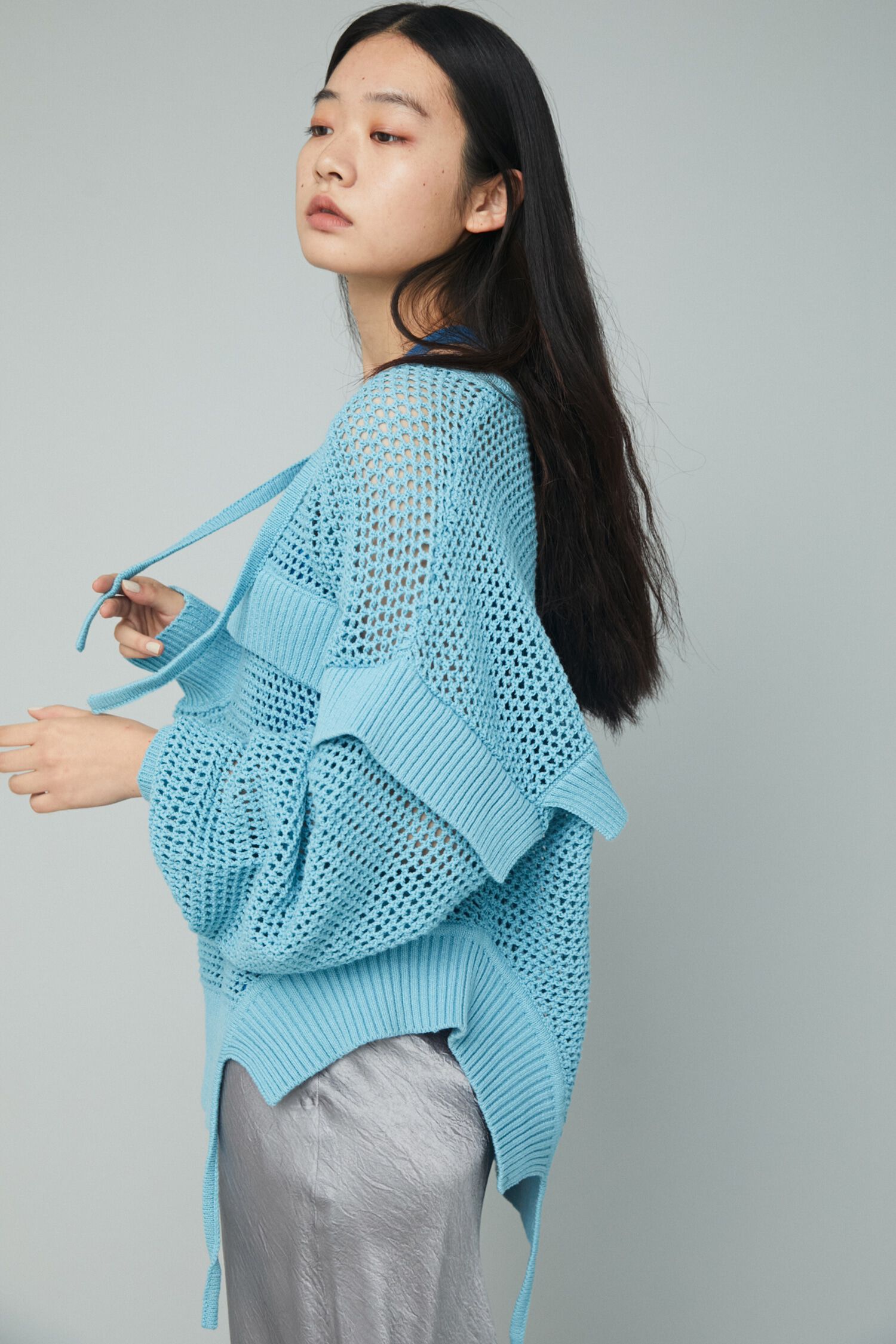 HeRIN.CYE「Mesh knit tops」|ニット・セーター|