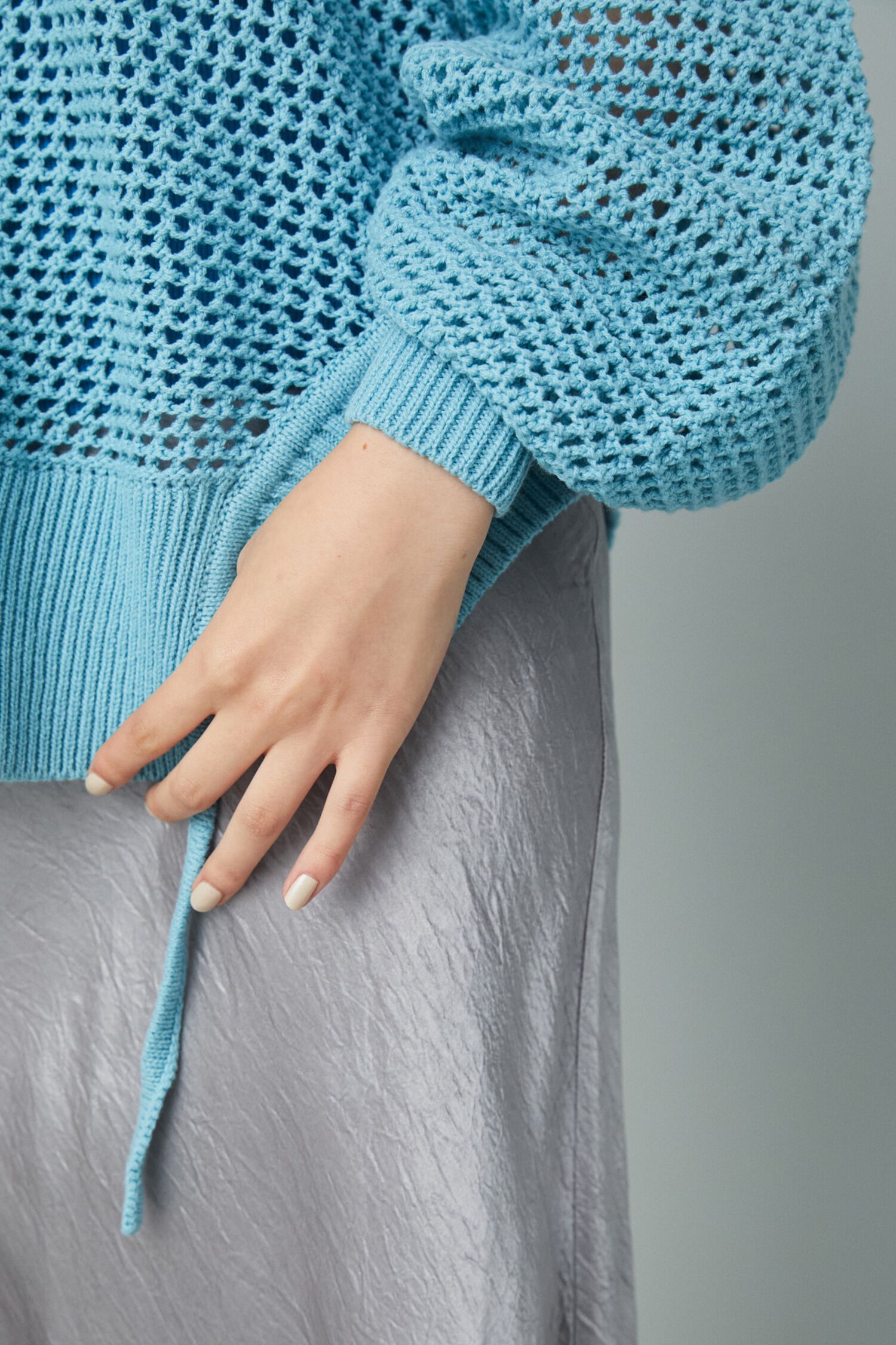 HeRIN.CYE「Mesh knit tops」|ニット・セーター|