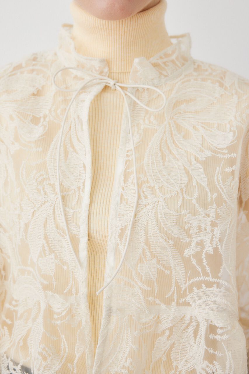 HeRIN.CYE「Lace blouse」|シャツ・ブラウス|