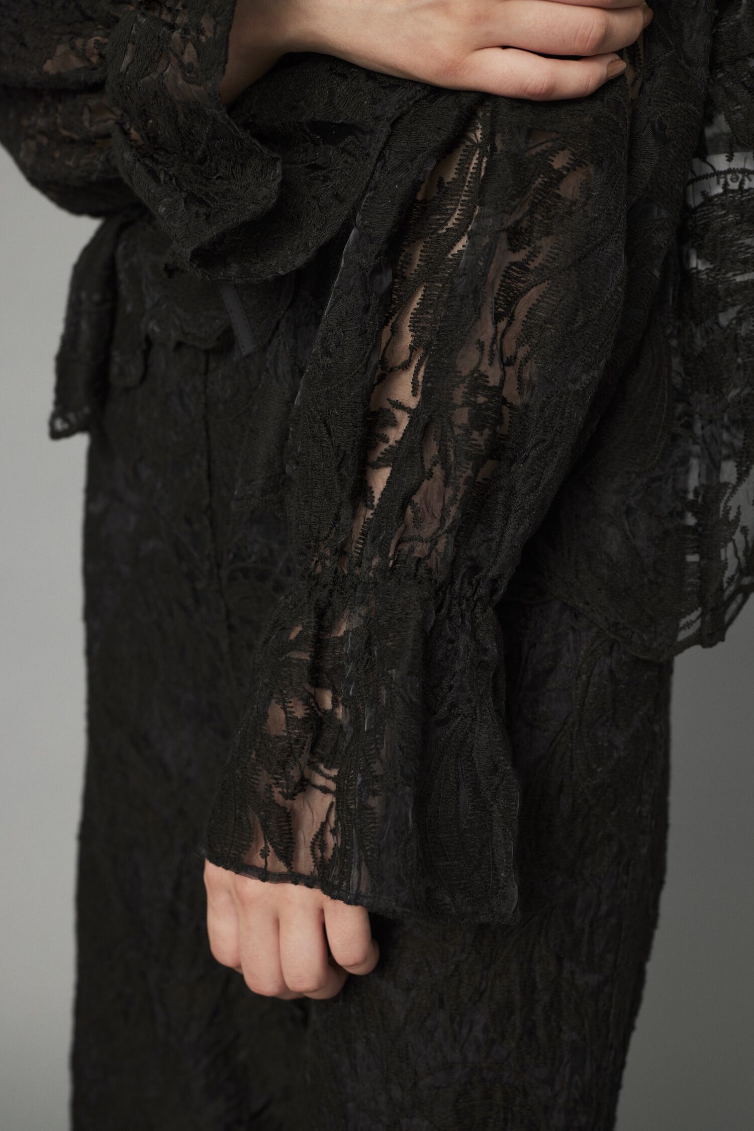 HeRIN.CYE「Lace blouse」|シャツ・ブラウス|