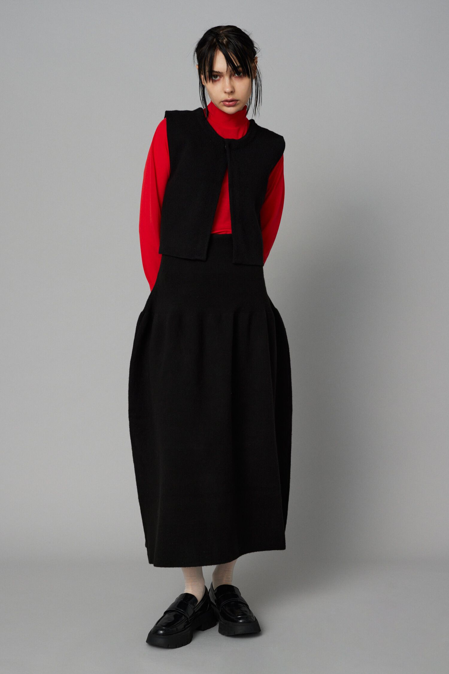 HeRIN.CYE「2way knit vest」|ニット・セーター|