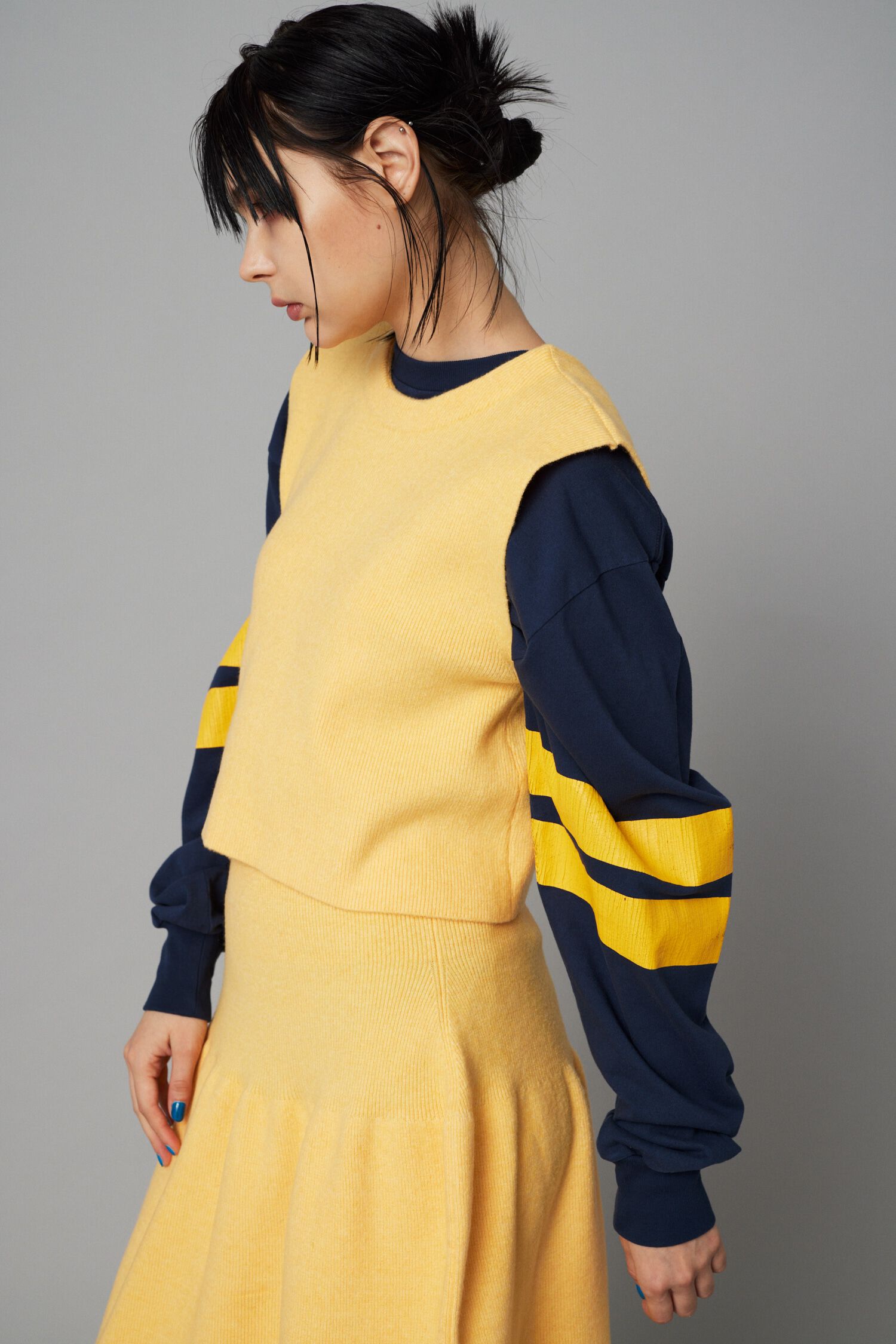 HeRIN.CYE「2way knit vest」|ニット・セーター|