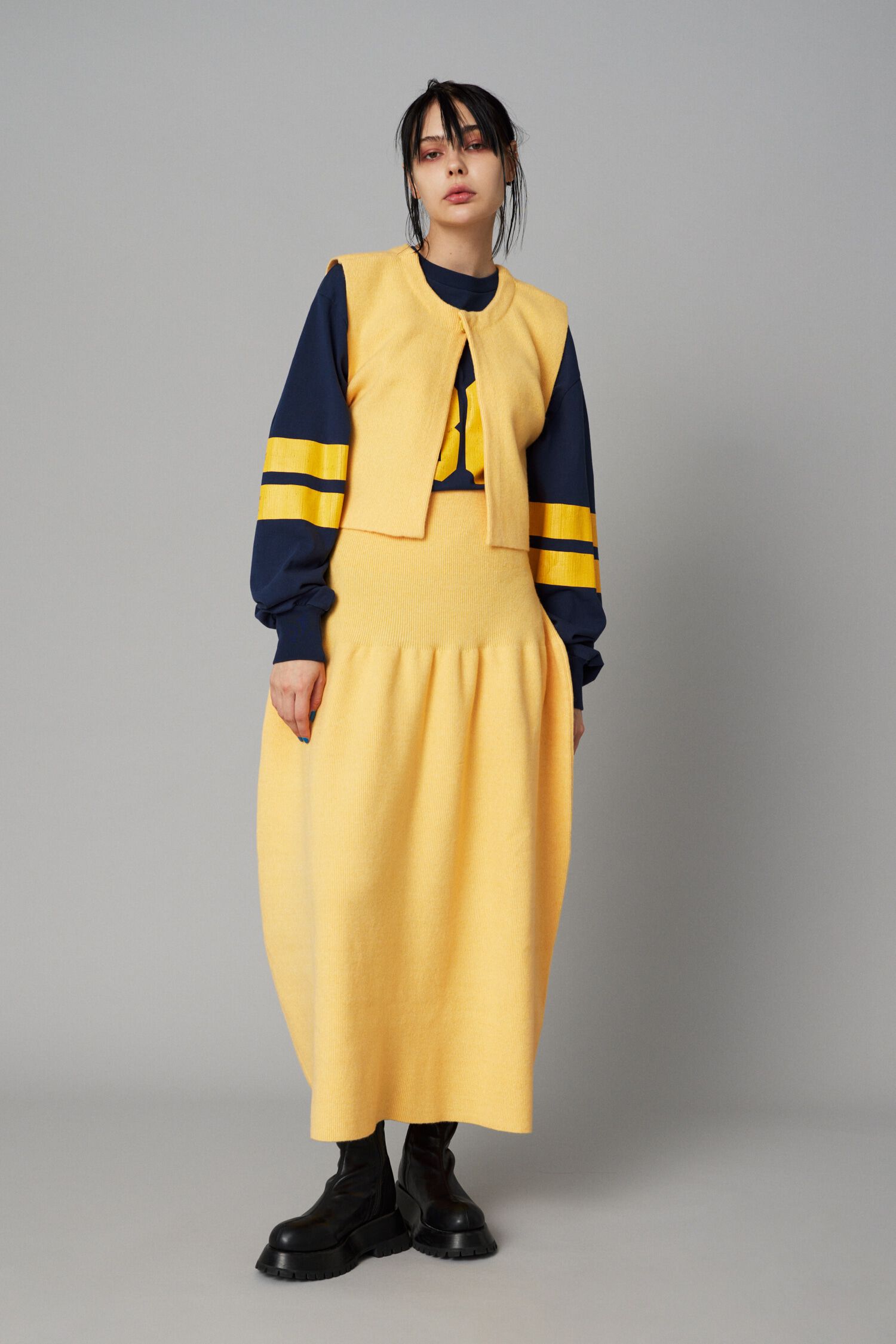 HeRIN.CYE「2way knit vest」|ニット・セーター|