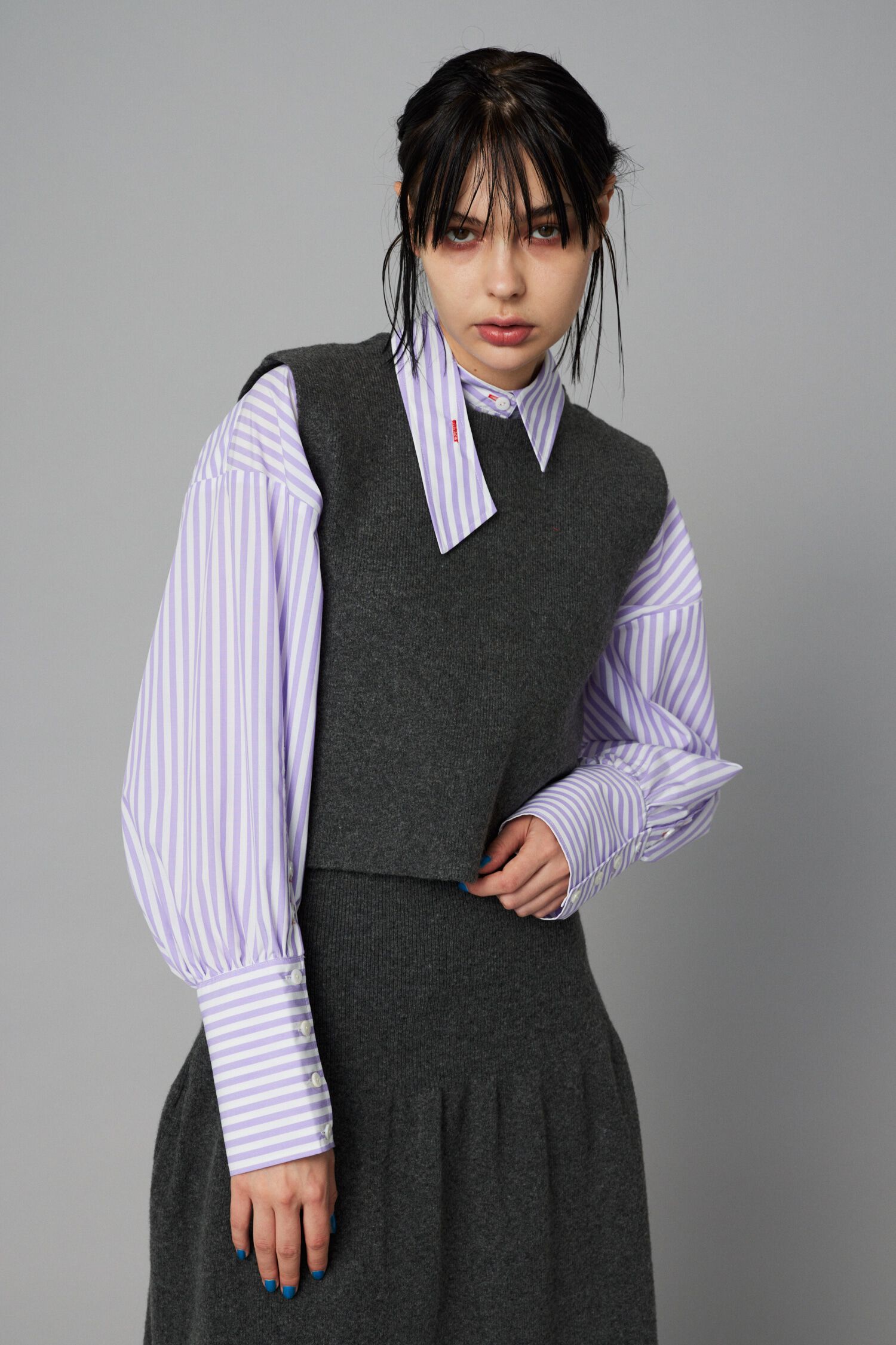 HeRIN.CYE「2way knit vest」|ニット・セーター|