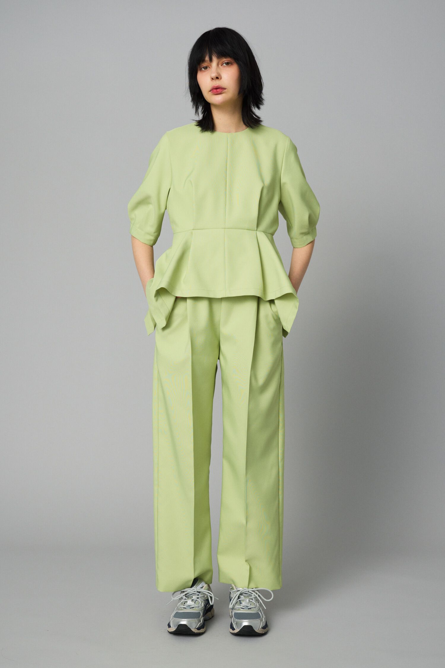 HeRIN.CYE「Peplum all in one」|ワンピース|L/GRN1