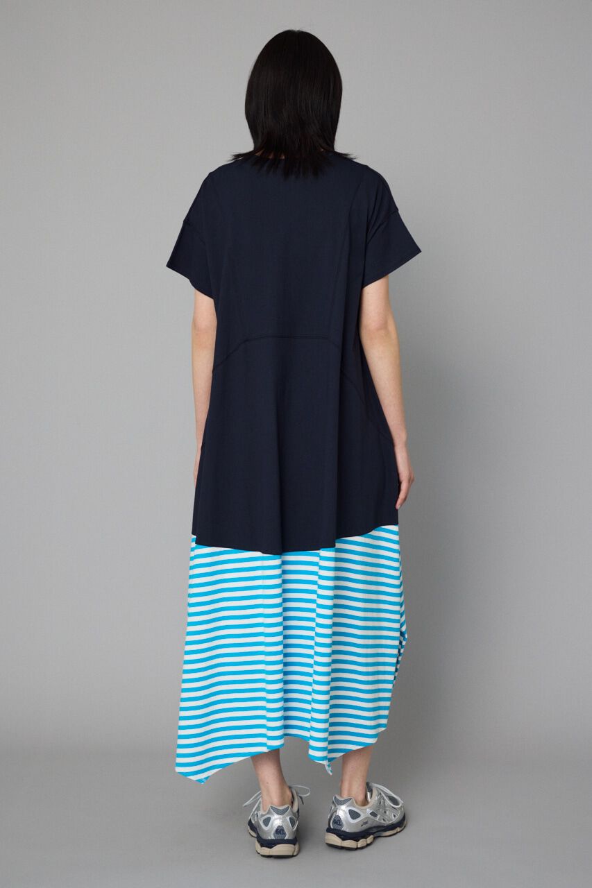 HeRIN.CYE「Border hem one piece」|ワンピース|