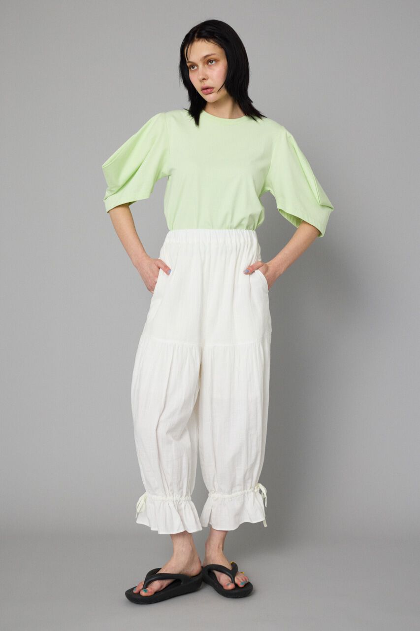HeRIN.CYE「Double gauze pants」|その他|WHT