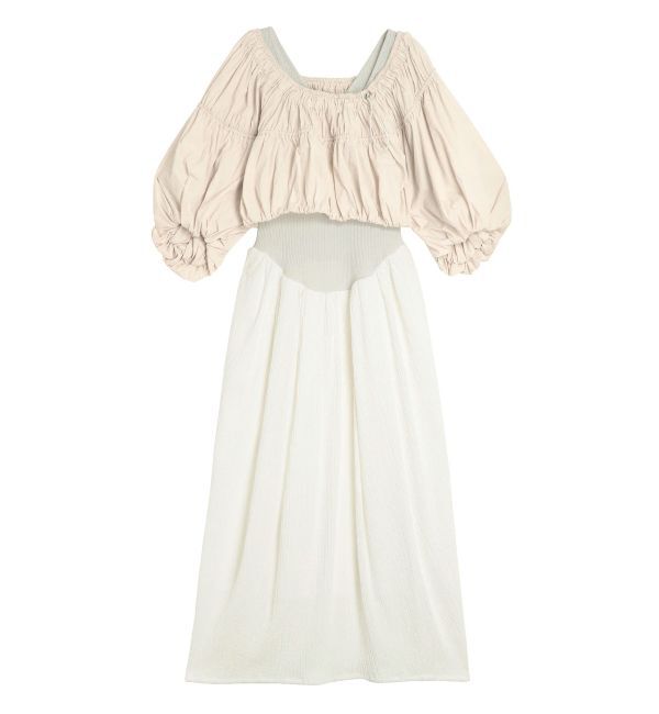 ELENDEEK「DRAWSTRING BL SET OP」|ワンピース|