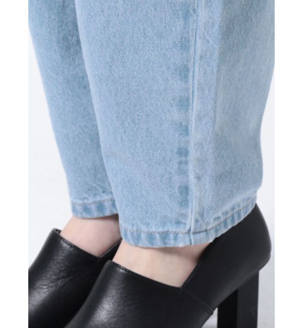 ELENDEEK「CURVE FORM DENIM PT」|デニム|