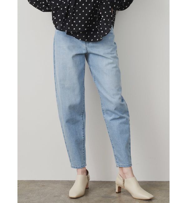 ELENDEEK「CURVE FORM DENIM PT」|デニム|