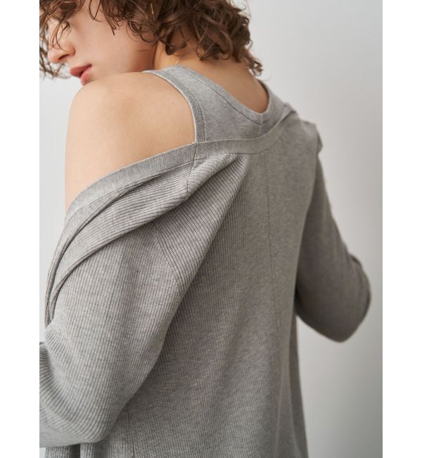 ELENDEEK「KNIT COMBI LAYERED OP」|ワンピース|