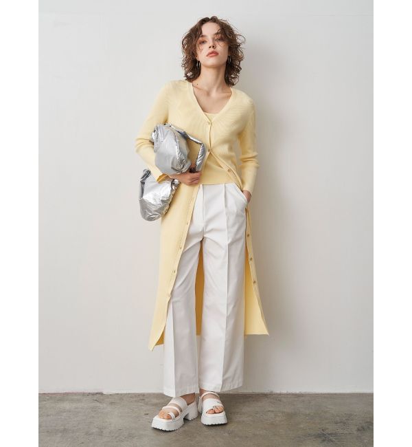 ELENDEEK「KNIT COMBI LAYERED OP」|ワンピース|