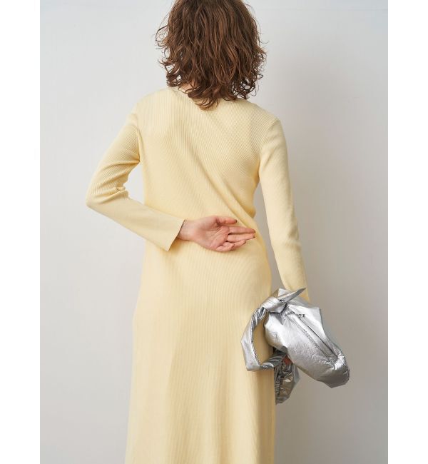 ELENDEEK「KNIT COMBI LAYERED OP」|ワンピース|