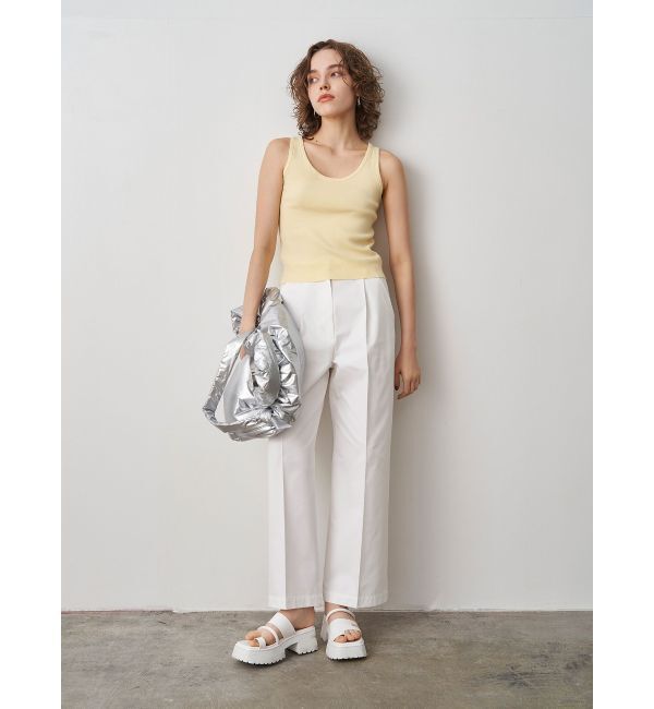 ELENDEEK「KNIT COMBI LAYERED OP」|ワンピース|