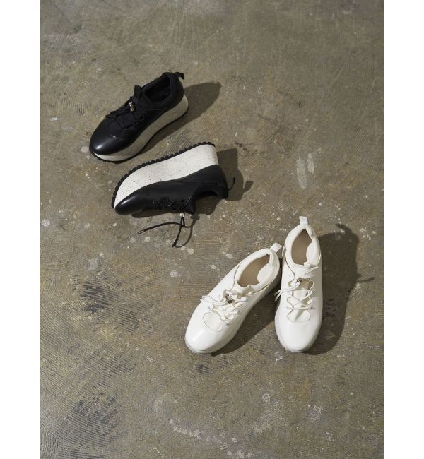 ELENDEEK「FAKE LEATHER SNEAKERS」|スニーカー|
