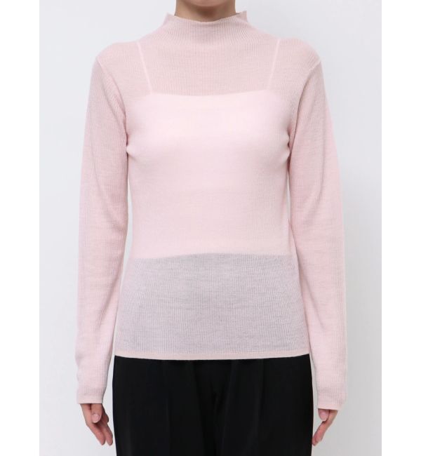 ELENDEEK「WOOL SHEER RIB KT」|ニット・セーター|