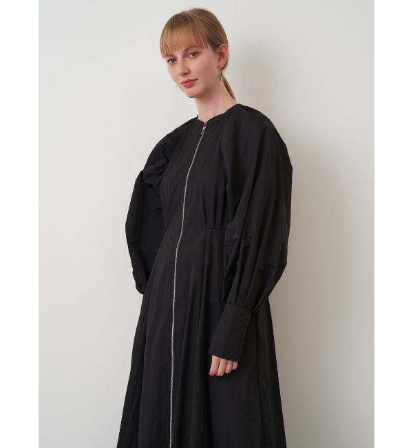 ELENDEEK「CENTER ZIP FLARE OP」|ワンピース|