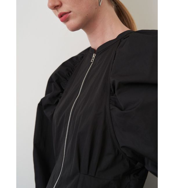 ELENDEEK「CENTER ZIP FLARE OP」|ワンピース|