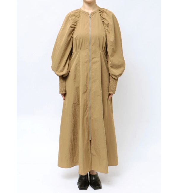 ELENDEEK「CENTER ZIP FLARE OP」|ワンピース|