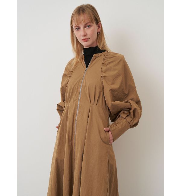 ELENDEEK「CENTER ZIP FLARE OP」|ワンピース|